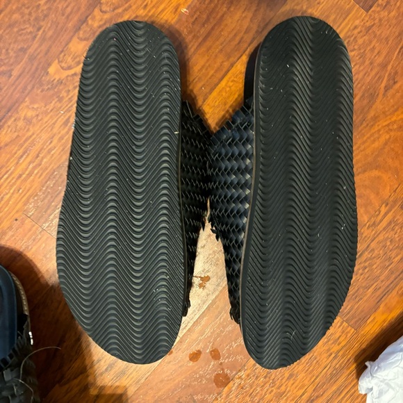 So CUTE Sam and Libby Bling black  sandels leather upper, lower and silver bling - Picture 11 of 15